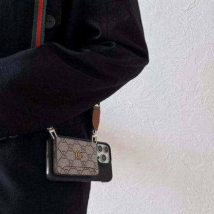GG Card Bag Crossbody Classic iPhone Case - Iphonecasehouse