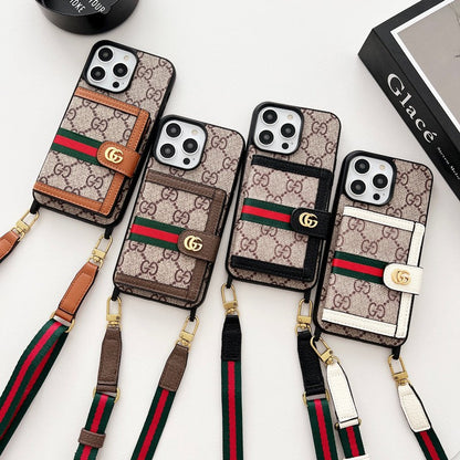 GG Card Bag Chain Classic iPhone Case - Iphonecasehouse