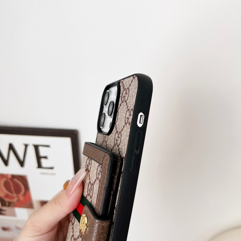 GG Card Bag Chain Classic iPhone Case - Iphonecasehouse