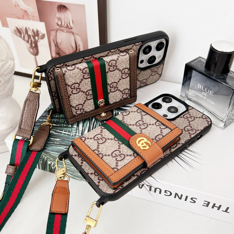 GG Card Bag Chain Classic iPhone Case - Iphonecasehouse