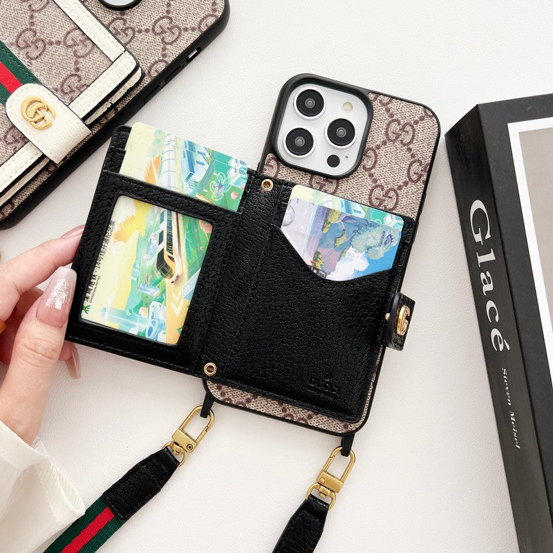 GG Card Bag Chain Classic iPhone Case - Iphonecasehouse