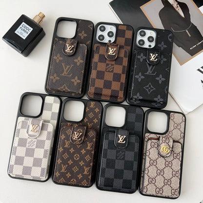 Lou Classic Card Bag iPhone Case - Iphonecasehouse