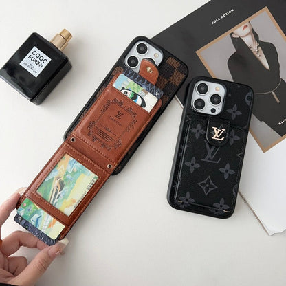 Lou Classic Card Bag iPhone Case - Iphonecasehouse