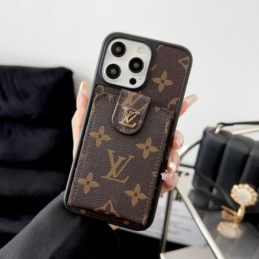 Lou Classic Card Bag iPhone Case - Iphonecasehouse
