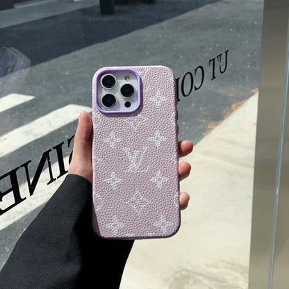 Lou Leather iPhone Case - Iphonecasehouse