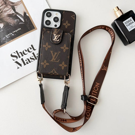 Lou Classic Crossbody Card Bag iPhone Case - Iphonecasehouse