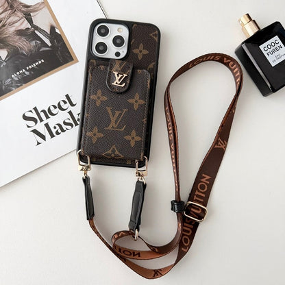 Lou Classic Crossbody Card Bag iPhone Case - Iphonecasehouse