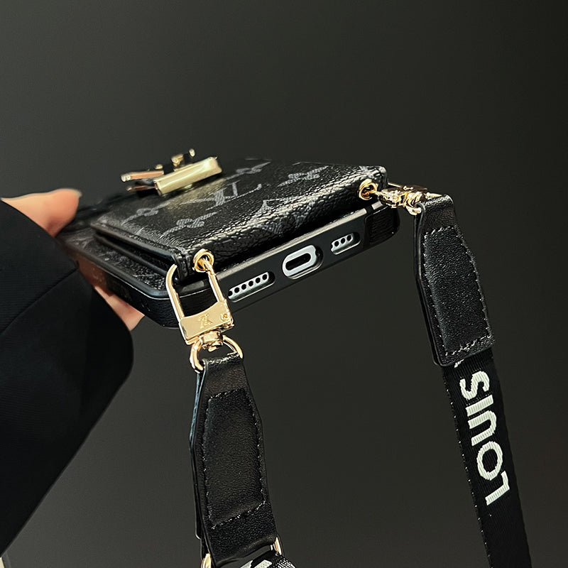 Lou Card Bag Chain Black iPhone Case - Iphonecasehouse
