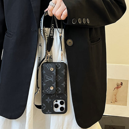 Lou Card Bag Chain Black iPhone Case - Iphonecasehouse