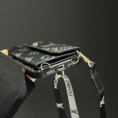 Lou Card Bag Chain Black iPhone Case - Iphonecasehouse