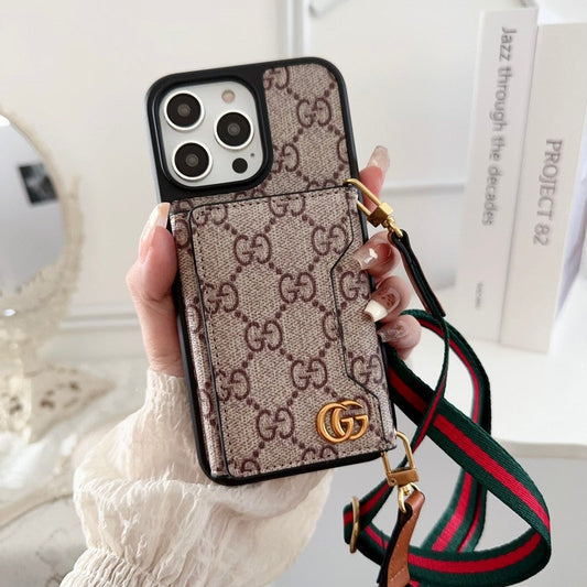 GG Side Card Bag Crossbody iPhone Case - Iphonecasehouse