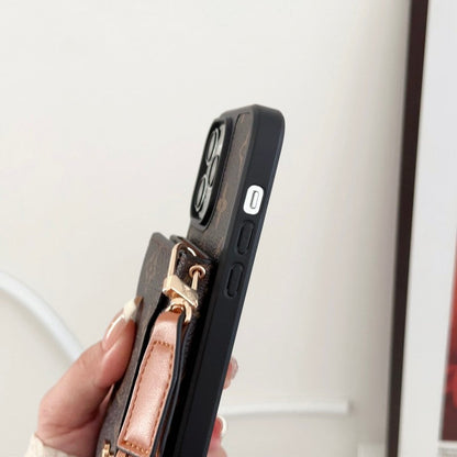 Lou Side Card Bag Crossbody Chain iPhone Case - Iphonecasehouse