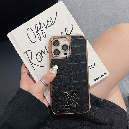 Lou Crocodile Pattern Color iPhone Case - Iphonecasehouse