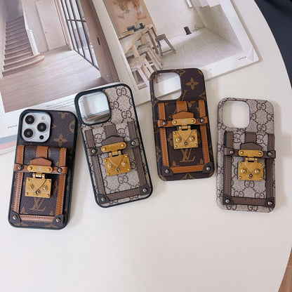 GG Lou Card Holder iPhone Case - Iphonecasehouse