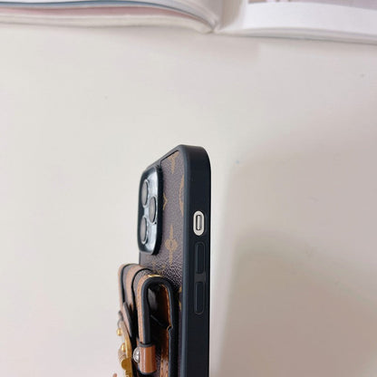 GG Lou Card Holder iPhone Case - Iphonecasehouse