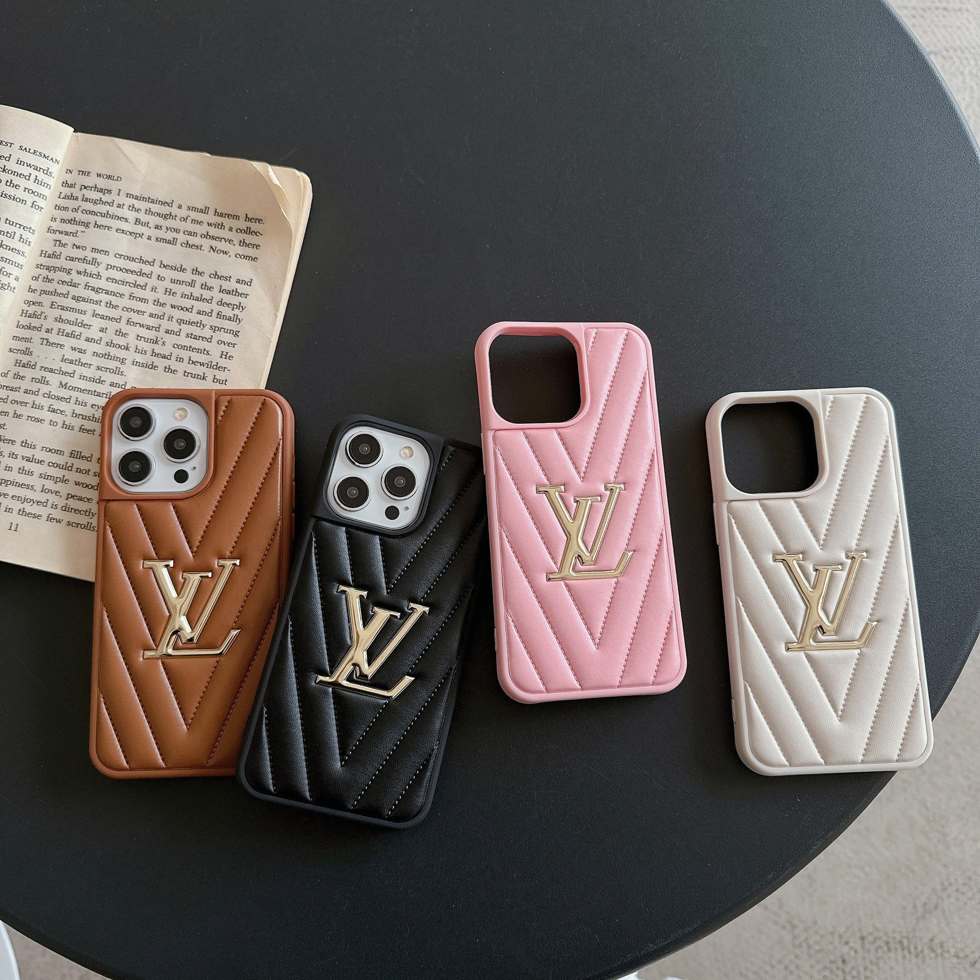 Lou Leather iPhone Case - Iphonecasehouse