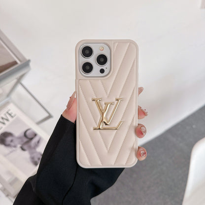 Lou Leather iPhone Case - Iphonecasehouse