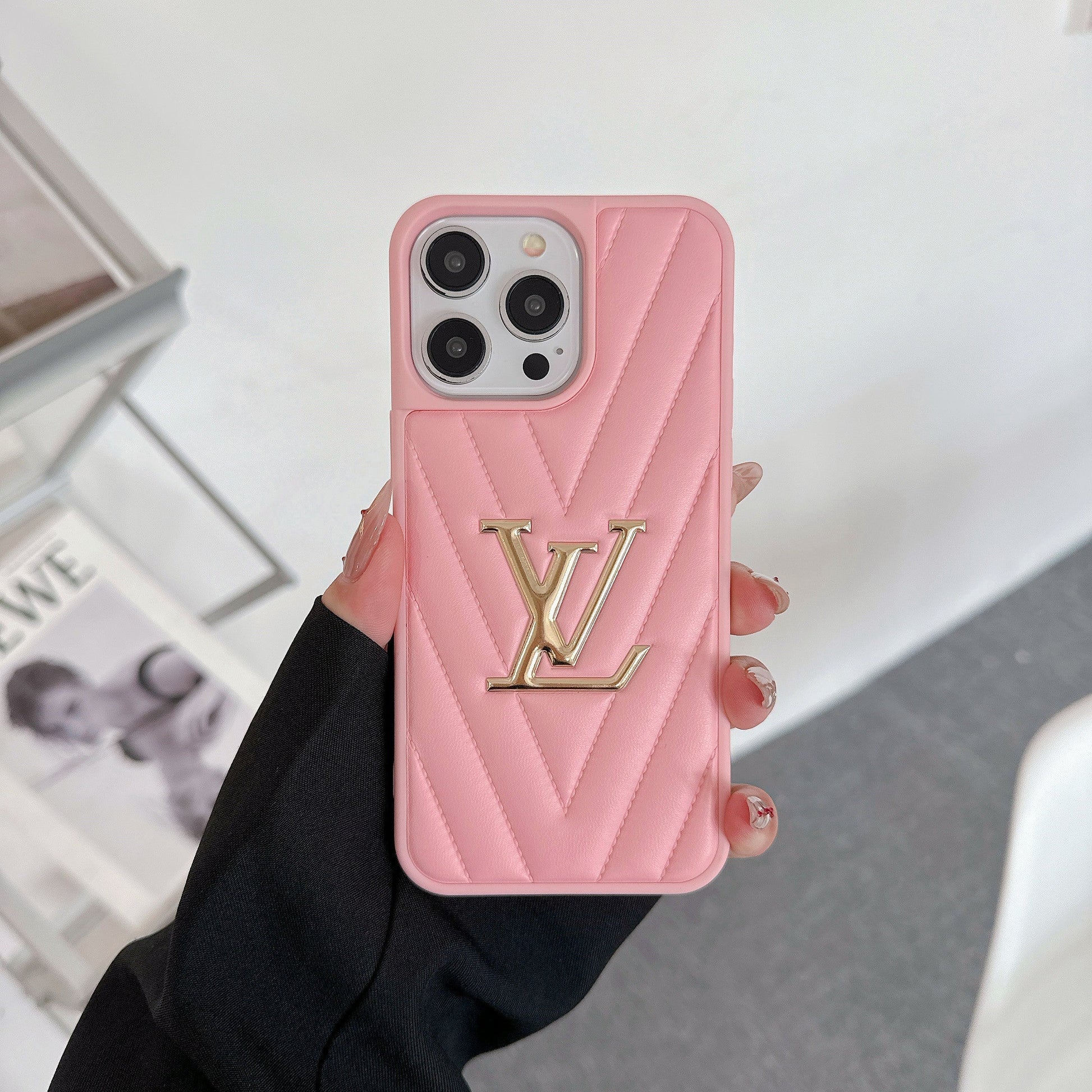 Lou Leather iPhone Case - Iphonecasehouse
