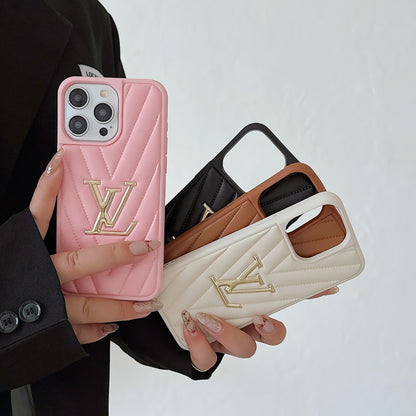 Lou Leather iPhone Case - Iphonecasehouse
