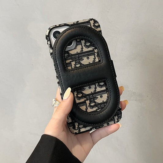 CD Bracket Card Bag iPhone Case - Iphonecasehouse