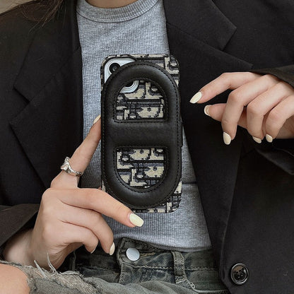 CD Bracket Card Bag iPhone Case - Iphonecasehouse