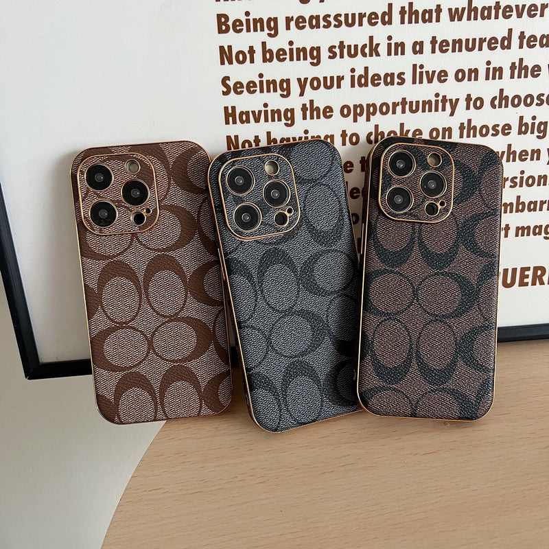 Coa Leather iPhone Case - Iphonecasehouse