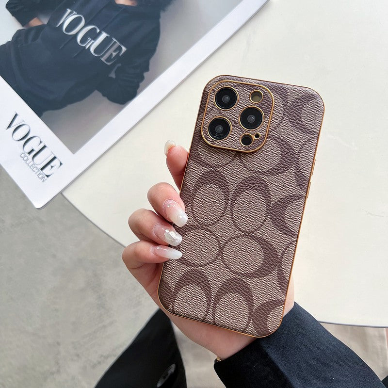 Coa Leather iPhone Case - Iphonecasehouse