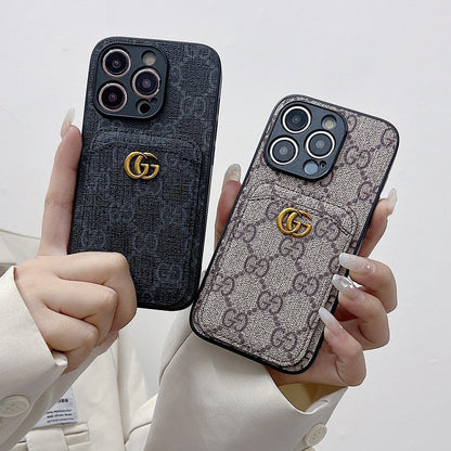 GG Card Bag Classic iPhone Case - Iphonecasehouse