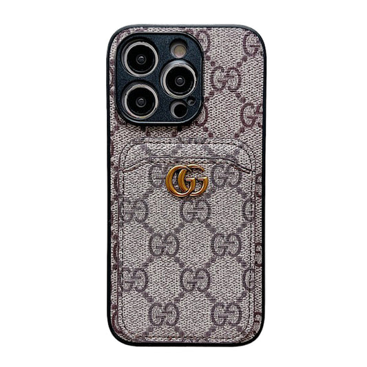 GG Card Bag Classic iPhone Case - Iphonecasehouse