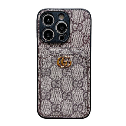 GG Card Bag Classic iPhone Case - Iphonecasehouse