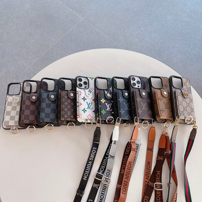 Lou Card Bag Classic Chain iPhone Case - Iphonecasehouse