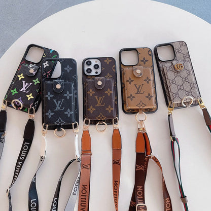 Lou Card Bag Classic Chain iPhone Case - Iphonecasehouse