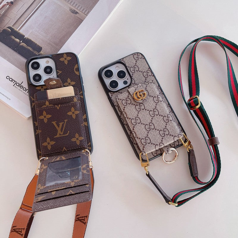 Lou Card Bag Classic Chain iPhone Case - Iphonecasehouse
