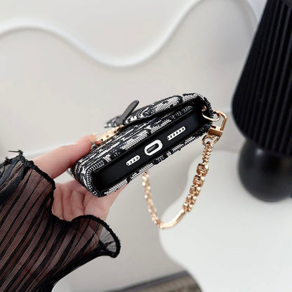 CD Bag Scarves Chain iPhone Case - Iphonecasehouse