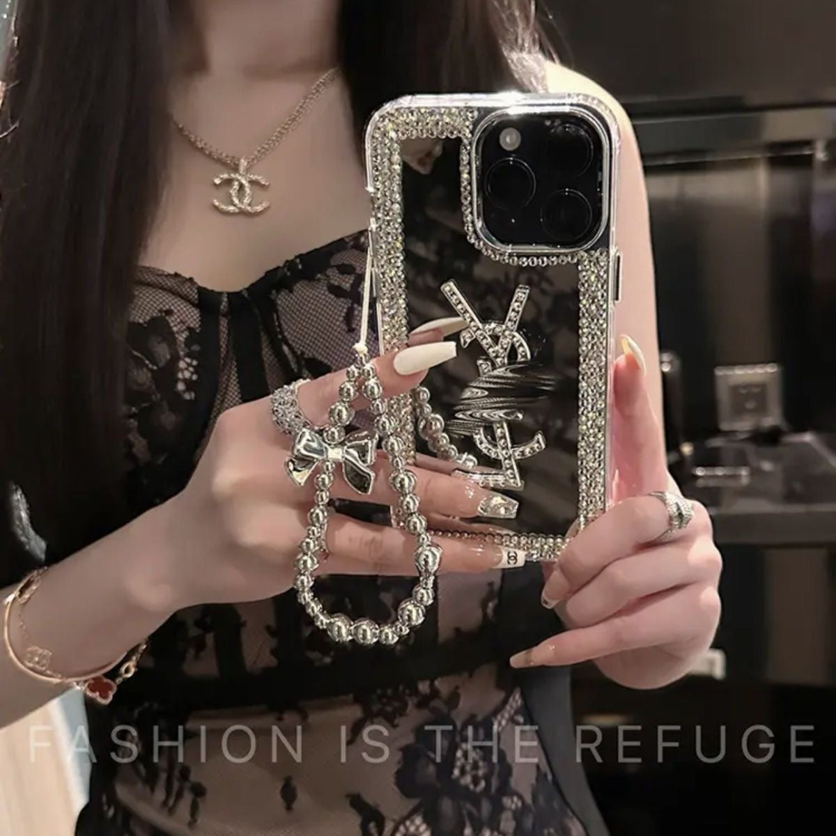 Glamorous Beauty Mirror iPhone Case – Makeup & Style On the Go! - Iphonecasehouse