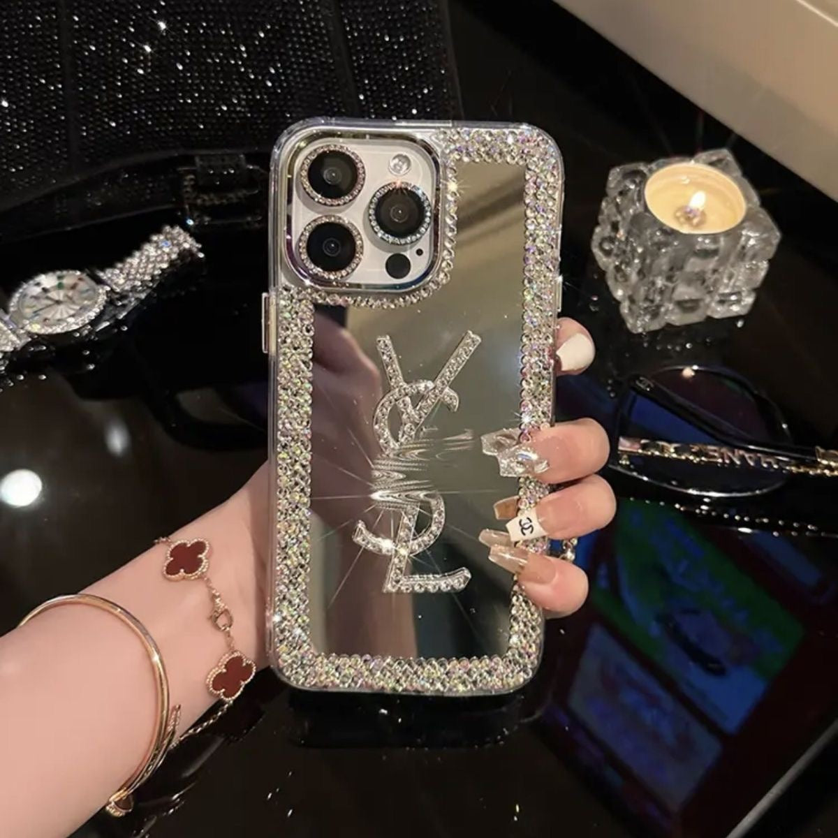 Glamorous Beauty Mirror iPhone Case – Makeup & Style On the Go! - Iphonecasehouse