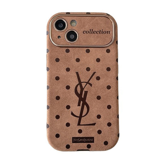 Saint Brown Leather iPhone Case - Iphonecasehouse