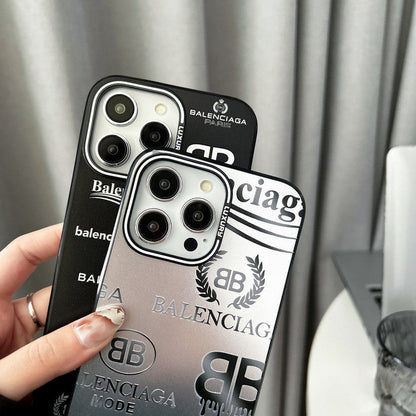 BB Black & Silver iPhone Case - Iphonecasehouse