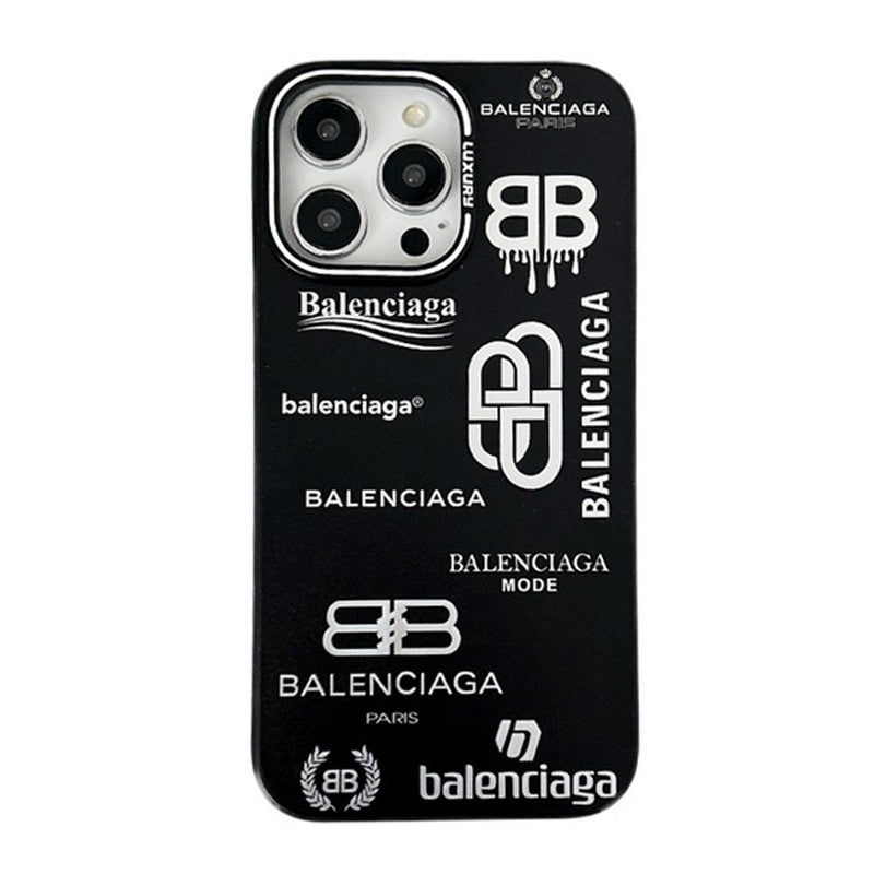 BB Black & Silver iPhone Case - Iphonecasehouse