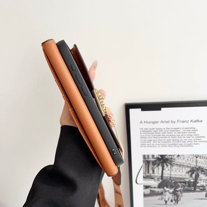 Monogram LV Luxurious Phone Case With Strap