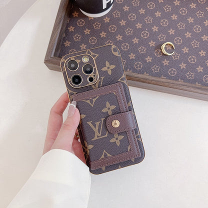 Lou Classic Color Card Bag iPhone Case - Iphonecasehouse