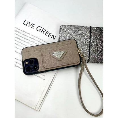 Pra Four Colors Card Bag iPhone Case - Iphonecasehouse