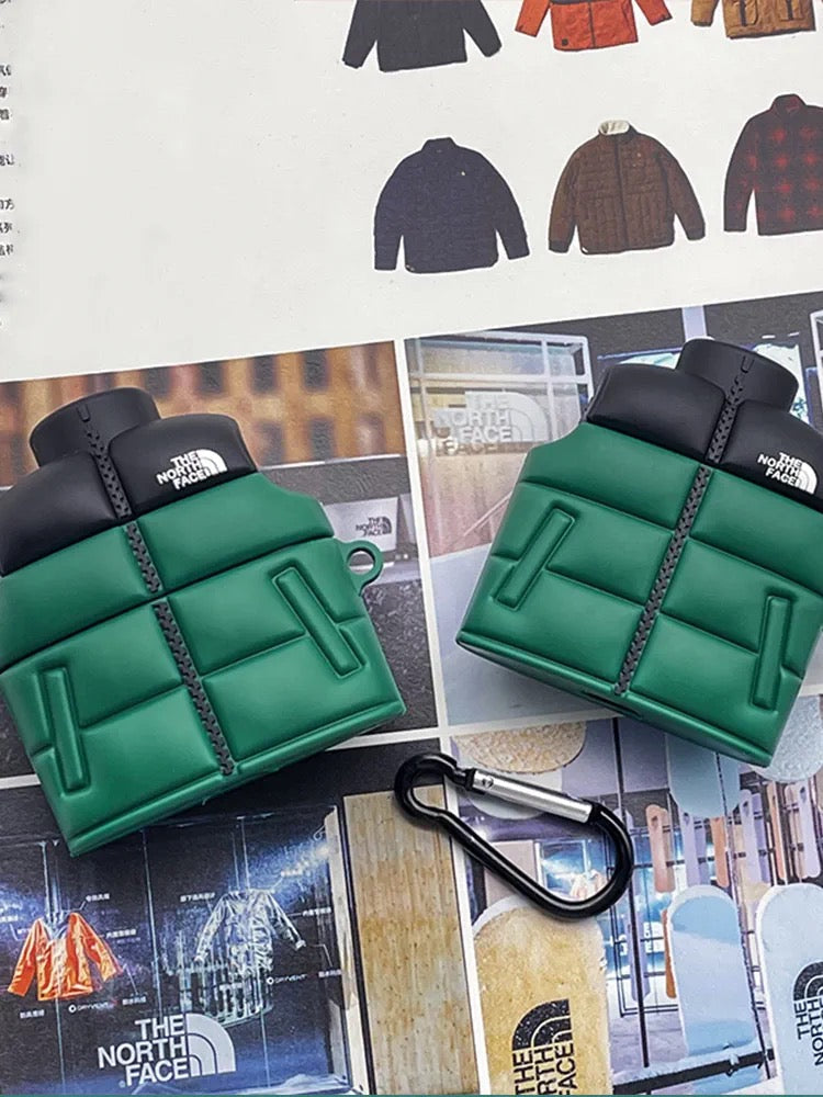 TNF down jacket style Airpods Case - Iphonecasehouse
