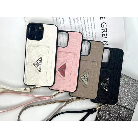 Pra Four Colors Card Bag iPhone Case - Iphonecasehouse