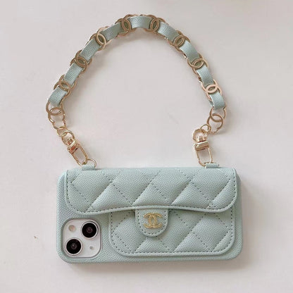 CN Pastel iPhone Cases Bag With Strap - Iphonecasehouse