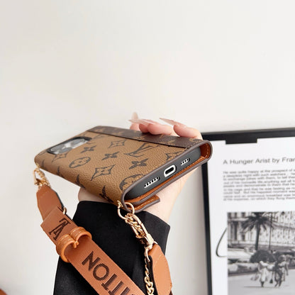 Monogram LV Luxurious Phone Case With Strap