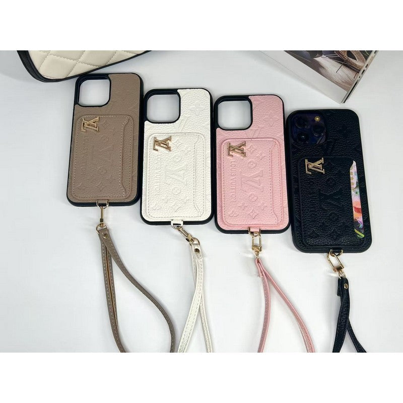 Lou Four Colors Card Bag iPhone Case - Iphonecasehouse