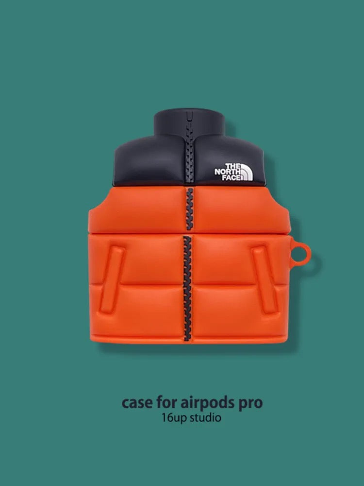 TNF down jacket style Airpods Case - Iphonecasehouse
