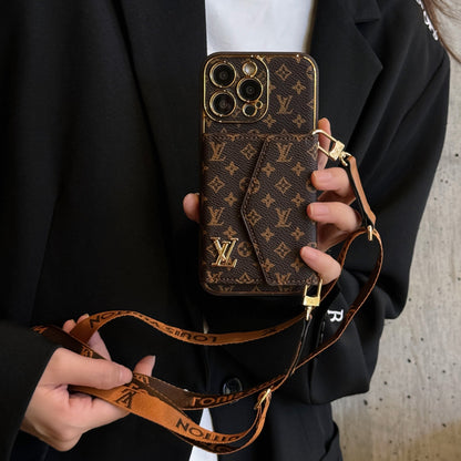 New Premium leather wallet iPhone case