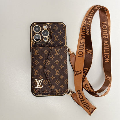 New Premium leather wallet iPhone case